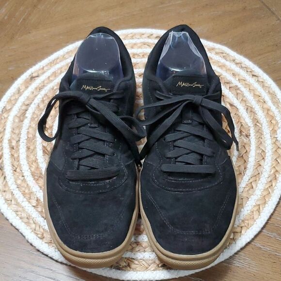 Maui and Sons Mens Black Suede Loafer, Size 8.5 - Picture 3 of 8